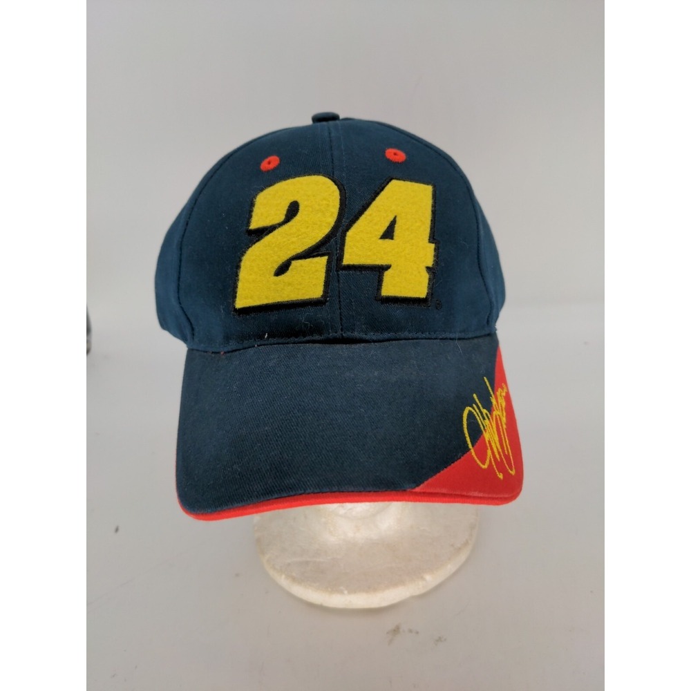Vintage NASCAR Jeff Gordon Dupont Motorsports #24 Hat  Racing With Tags NOS #11